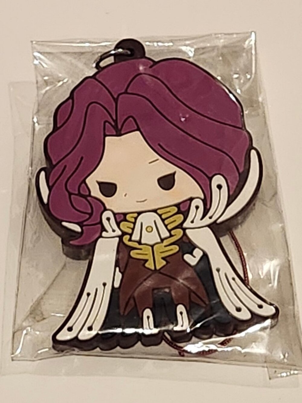 *4 for $20* Code Geass Rubber Character Strap - Cornelia Li Britannia - Clamp